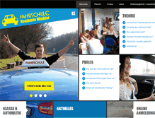Tablet Screenshot of fahrschule-winkler.com